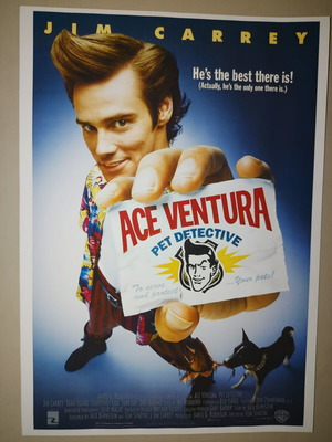 Ace Ventura Pet Detective A4 poster