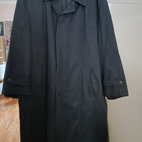 Lord men's trench coat dark blue new, size L