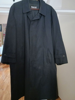 Lord men's trench coat dark blue new, size L