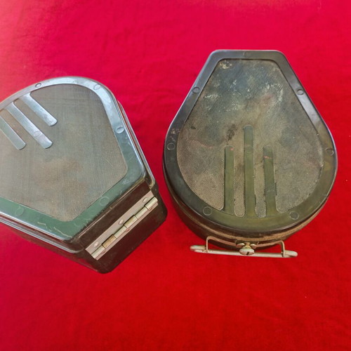 Retro Bakelite boxes used, original Soviet military or industrial
