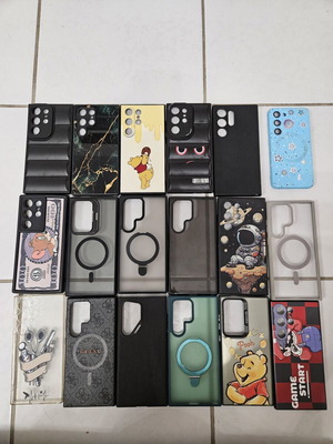 S24 Ultra phone cases like new