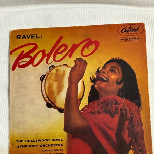 Bolero 45 RPM vinyl record by Ravel