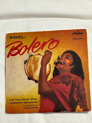 Bolero 45 RPM vinyl record by Ravel