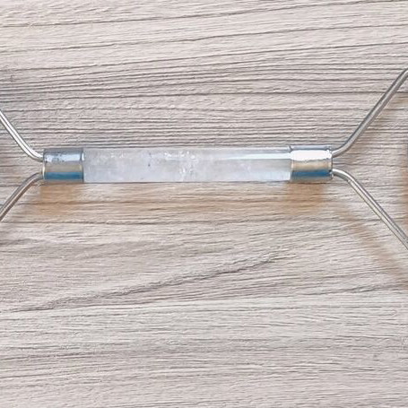 Quartz Dual-Ended Facial Roller like new with 100% real quartz crystal