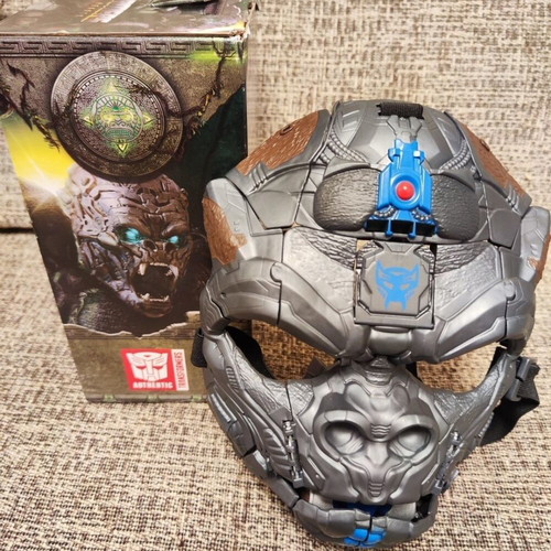 Hasbro Transformers Optimus Primal 2-in-1 mask like new