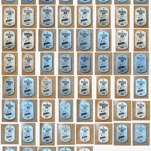 Pokemon Metal Tags collection 61 pieces, original 2006 Game Freak/Nintendo, vintage set