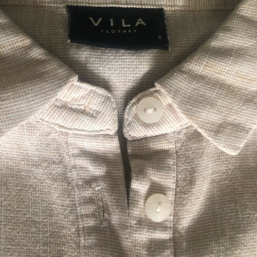 Vila one-piece shorts size S like new, beige