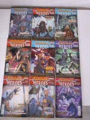 Fantasy Heroes magazines used, 2006-2007 collection