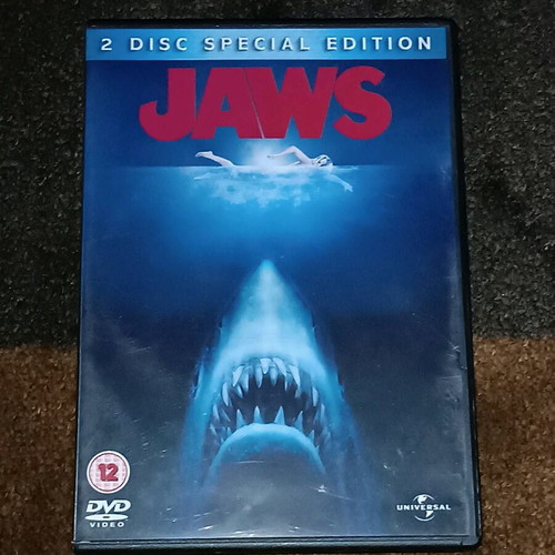Jaws DVD used, 30th anniversary, 2 disc, Greek subtitles