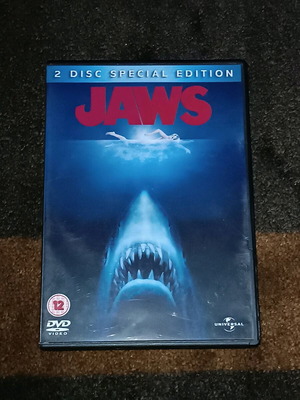 Jaws DVD used, 30th anniversary, 2 disc, Greek subtitles
