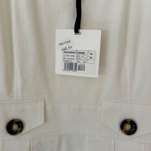 Red Valentino white dress new, size 42 IT
