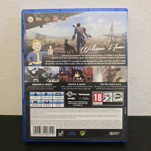 Fallout 4 PS4 game used, 2015 PAL version