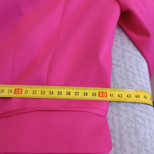 H&M fuchsia blazer size L like new