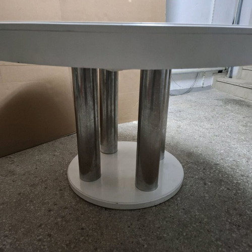 Coffee table like new 120x76 cm with 65x65 cm base