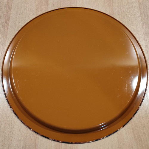 Loumidis Papagalos coffee used old promotional metal serving tray