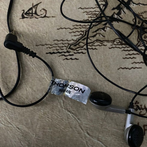 Thomson HED54N wired earphones used