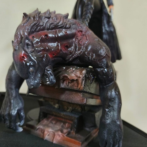 3D Printed Selene Underworld Figure used, hand painted statue