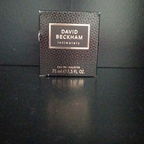 David Beckham Intimately Eau de Toilette 75 ml empty bottle