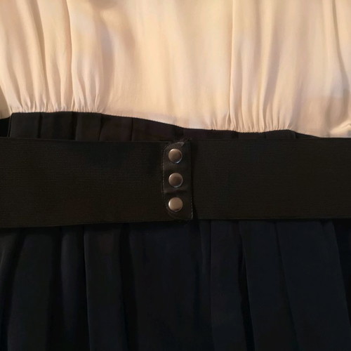 Silk dress Estel Collection used, black, size 2