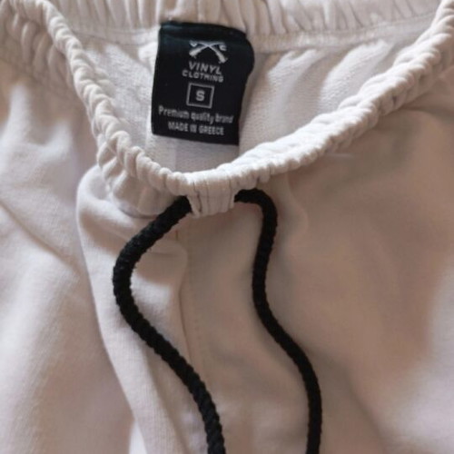 Bermuda shorts Vinyl Art Clothing white like new, size S