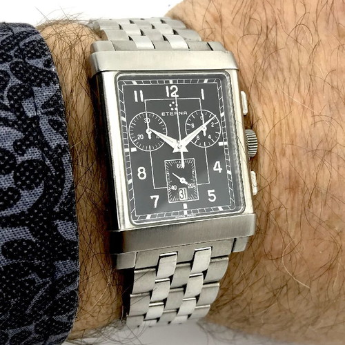 Eterna Quartz men's watch new with waterproof sapphire