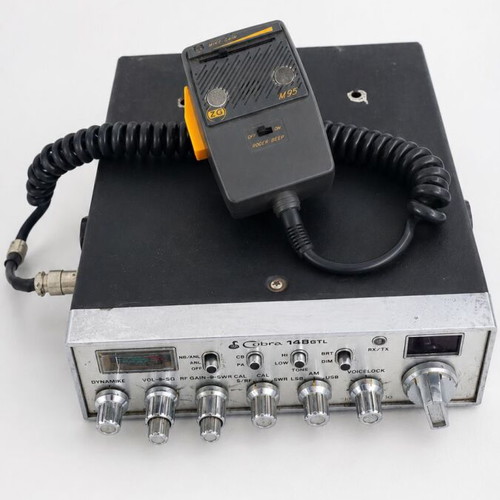 Cobra 148 GTL CB Transceiver used with ZG M95 Microphone