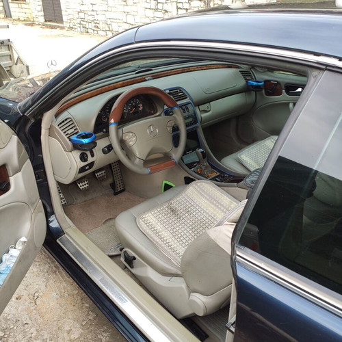 Mercedes CLK 200 Compressor μεταχειρισμένο, μπλε, 2002, 130.000 χλμ, αέριο