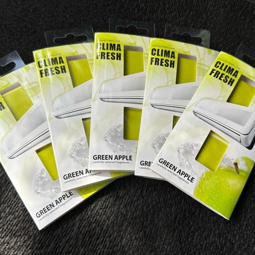 Clima Fresh air conditioner fragrance new, green apple scent