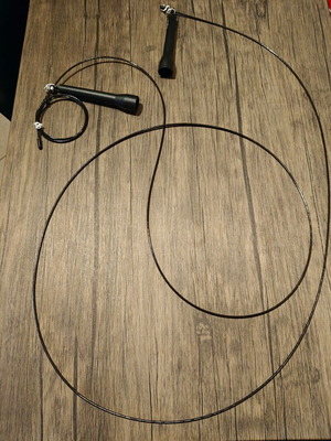 AMILA Speed Rope 3m black speed jump rope new