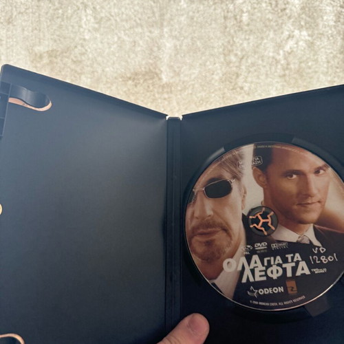 DVD Two for the Money used, action movie