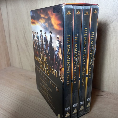 The Magnificent Seven 4 Movie Collection DVD box like new with English subs