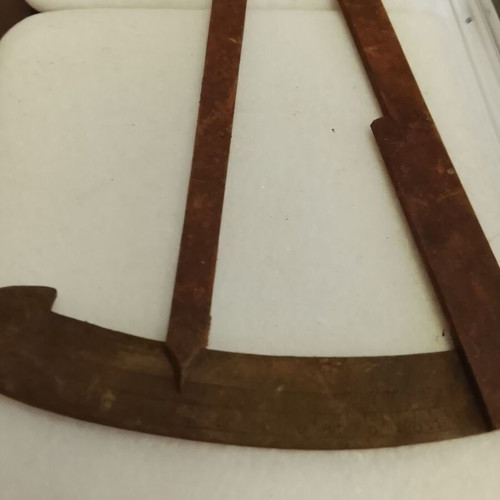 Antique Divider with Built-in Scale used