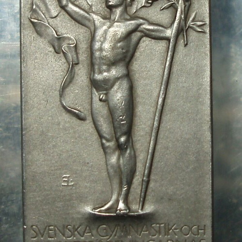 District Championship 1929 Award Medal like new, Sweden