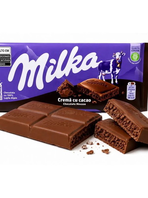 Milka Chocolate Mousse σοκολάτα γάλακτος με μους κακάο 100g