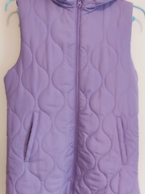 Αμανικό μπουφάν λιλά σαν καινούργιο, μέγεθος small