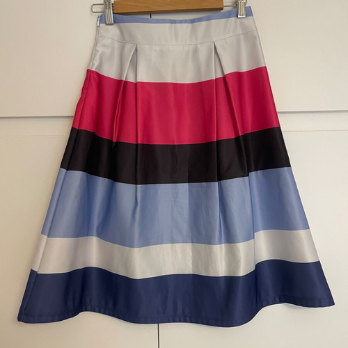 Lynne A-line midi skirt used, medium, multicolor