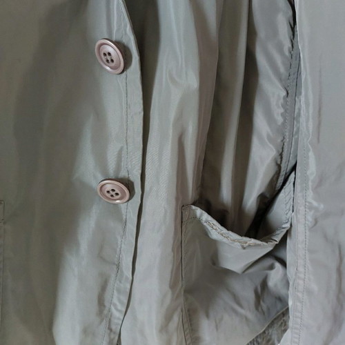 Diesel trench coat used khaki size M with pockets