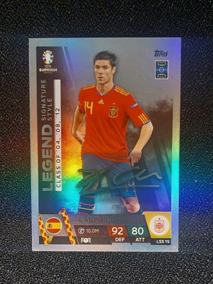 Xabi Alonso LSS15 Euro 2024 Topps Match Attax Legend Signature Style σαν καινούργιο