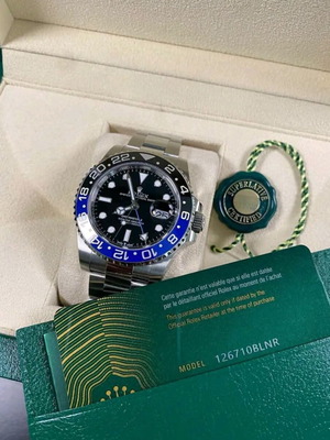 Rolex 126710BLNR ρολόι GMT Master II, πλήρες σετ