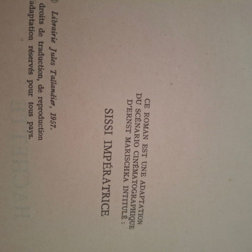 Sissi Impératrice book by Odette Ferry