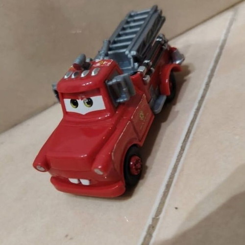 Disney Pixar Cars Fire and Rescue Mater plastic used