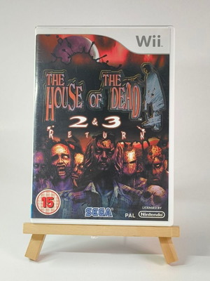 The House of the Dead 2 and 3 Return Nintendo Wii game used