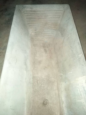 Gourna used, bathroom basin