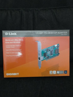 D-Link DGE-528T network card new Gigabit PCI