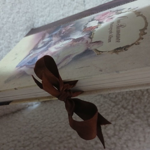 Vintage Kiky Photo Album Romantic, hardcover 29×21 cm