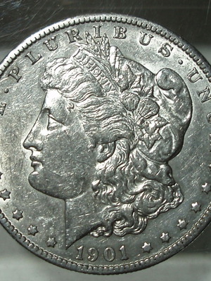 1901 ΑΣΗΜΕΝΙΟ ΑΜΕΡΙΚΑΝΙΚΟ ΔΟΛΑΡΙΟ Morgan Dollar .#16