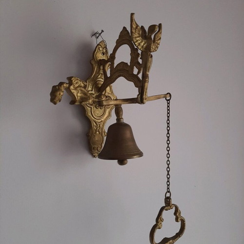 Antique 18th Century Bronze Bell used
