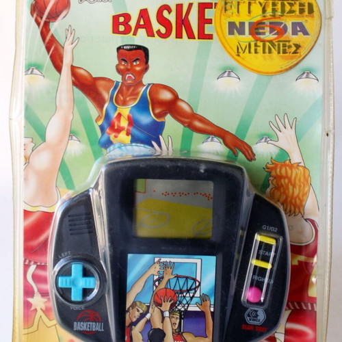 Vintage 90's Basketball Slam Shot LCD electronic game Neda new