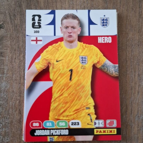 Panini Adrenalyn XL World Cup 2026 Jordan Pickford card new