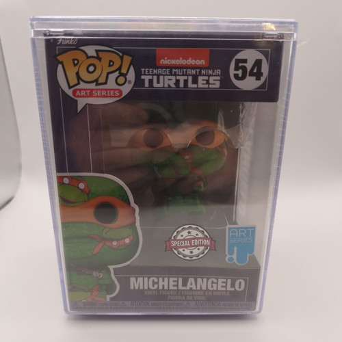 Funko POP! Art Series Teenage Mutant Ninja Turtles Michelangelo Special Edition vinyl figure new